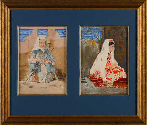 Радимов Павел Александрович. Лот из двух женских образов